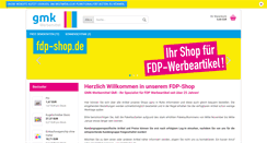 Desktop Screenshot of fdp-shop.de